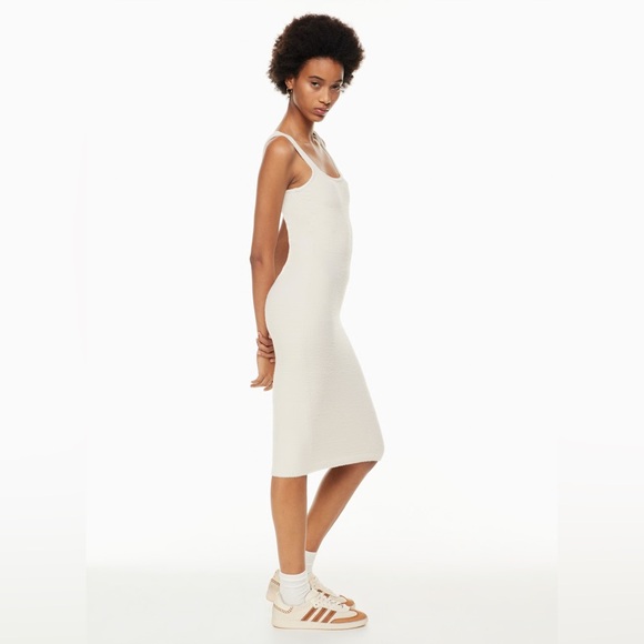 COPY - TWO PIECE SET Aritzia Wilfred Free Hush Knit Tank Dress WITH Cardigan Se… - Picture 6 of 16